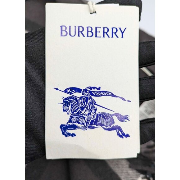 Burberry Washed Giant Check Cashmere Scarf Otter 8074793 - Picture 7 of 11